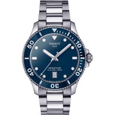 Универсальные наручные часы Tissot Seastar 1000 – Стильный аксессуар для спорта и повседневной жизни