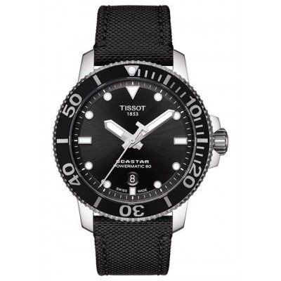 Купить оригинальные мужские часы Tissot Seastar T120.407.17.051.00 Powermatic 80 в интернет магазине Муравей